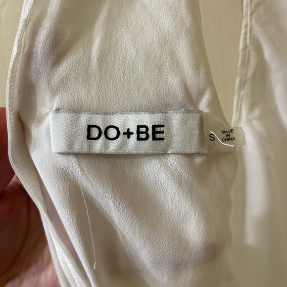 Fab’rik White Do+Be Romper/Dress - Picture 3 of 3